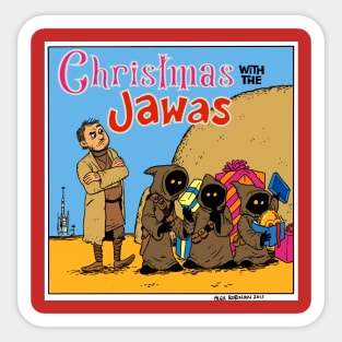 Christmas with the Jawas Sticker